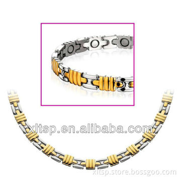 TT296 Gold Plated Magnetic Necklace